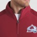 Кофта на молнии Colorado Avalanche Fanatics Burgundy Authentic Pro Rink