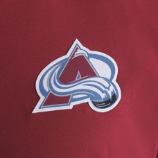 Кофта на молнии Colorado Avalanche Fanatics Burgundy Authentic Pro Rink