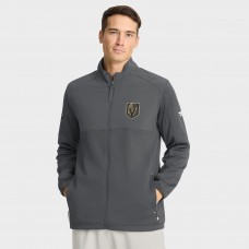 Кофта на молнии Vegas Golden Knights Fanatics Black Authentic Pro Rink