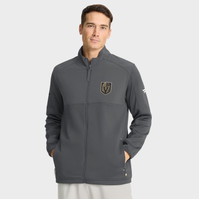 Кофта на молнии Vegas Golden Knights Fanatics Black Authentic Pro Rink