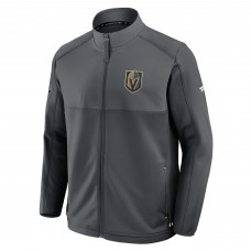 Кофта на молнии Vegas Golden Knights Fanatics Black Authentic Pro Rink