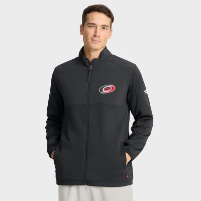 Carolina Hurricanes Fanatics Black Authentic Pro Rink Full-Zip Jacket