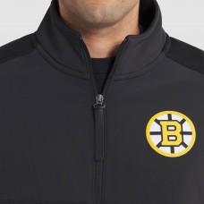 Кофта на молнии Boston Bruins Fanatics Black Authentic Pro Rink