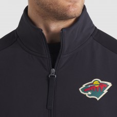 Кофта на молнии Minnesota Wild Fanatics Black Authentic Pro Rink