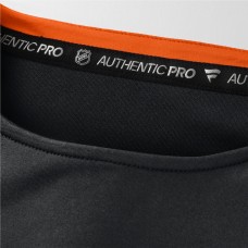 Футболка с длинным рукавом Anaheim Ducks Fanatics Black Authentic Pro Rink Tech