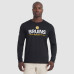 Футболка с длинным рукавом Boston Bruins Fanatics Black Authentic Pro Rink Tech