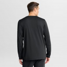 Detroit Red Wings Fanatics Black Authentic Pro Rink Tech Long Sleeve T-Shirt