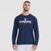 Футболка с длинным рукавом New York Rangers Fanatics Navy Authentic Pro Rink Tech