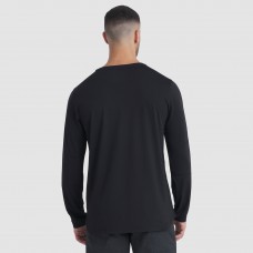 Футболка с длинным рукавом Pittsburgh Penguins Fanatics Black Authentic Pro Rink Tech