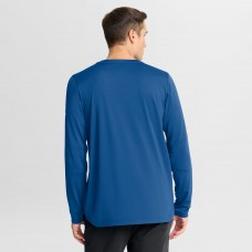 St. Louis Blues Fanatics Blue Authentic Pro Rink Tech Long Sleeve T-Shirt