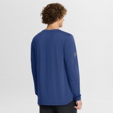 Vancouver Canucks Fanatics Blue Authentic Pro Rink Tech Long Sleeve T-Shirt