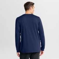 Футболка с длинным рукавом Washington Capitals Fanatics Navy Authentic Pro Rink Tech