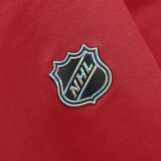 Detroit Red Wings Fanatics Red Authentic Pro Centennial Rink Tech Long Sleeve T-Shirt