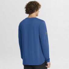 New York Rangers Fanatics Blue Authentic Pro Rink Centennial Tech Long Sleeve T-Shirt New York Rangers Fanatics Blue Authentic Pro Rink Centennial Tech Long Sleeve T-Shirt