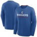 New York Rangers Fanatics Blue Authentic Pro Rink Centennial Tech Long Sleeve T-Shirt