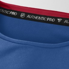 New York Rangers Fanatics Blue Authentic Pro Rink Centennial Tech Long Sleeve T-Shirt New York Rangers Fanatics Blue Authentic Pro Rink Centennial Tech Long Sleeve T-Shirt
