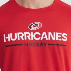 Carolina Hurricanes Fanatics Red Authentic Pro Rink Tech T-Shirt