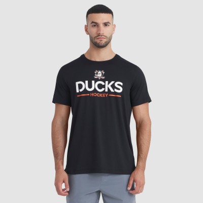 Футболка Anaheim Ducks Fanatics Black Authentic Pro Rink Tech