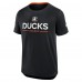 Футболка Anaheim Ducks Fanatics Black Authentic Pro Rink Tech
