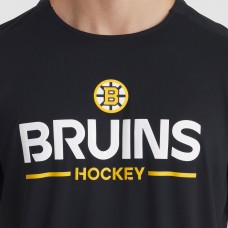 Футболка Boston Bruins Fanatics Black Authentic Pro Rink Tech