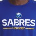 Buffalo Sabres Fanatics Royal Authentic Pro Rink Tech T-Shirt