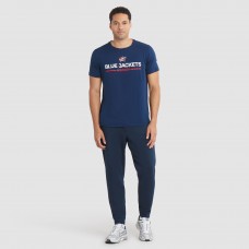 Columbus Blue Jackets Fanatics Navy Authentic Pro Rink Tech T-Shirt