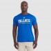 St. Louis Blues Fanatics Blue Authentic Pro Rink Tech T-Shirt