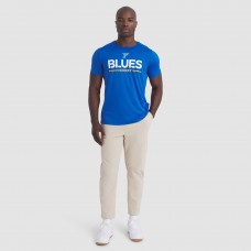 St. Louis Blues Fanatics Blue Authentic Pro Rink Tech T-Shirt