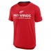 Detroit Red Wings Fanatics Red Authentic Pro Rink Tech T-Shirt