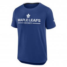 Футболка Toronto Maple Leafs Fanatics Blue Authentic Pro Rink Tech