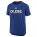 Edmonton Oilers Fanatics Royal Authentic Pro Rink Tech T-Shirt