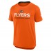 Футболка Philadelphia Flyers Fanatics Orange Authentic Pro Rink Tech