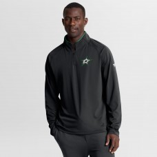 Dallas Stars Fanatics Black Authentic Pro Rink Training Quarter-Zip Pullover