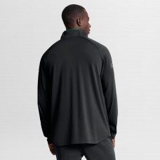 Dallas Stars Fanatics Black Authentic Pro Rink Training Quarter-Zip Pullover