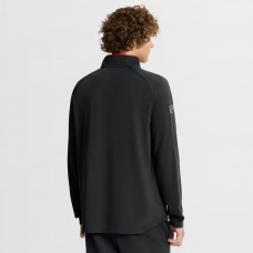 Detroit Red Wings Fanatics Black Authentic Pro Rink Training Quarter-Zip Pullover Detroit Red Wings Fanatics Black Authentic Pro Rink Training Quarter-Zip Pullover