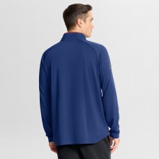 Edmonton Oilers Fanatics Royal Authentic Pro Rink Training Quarter-Zip Pullover