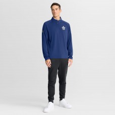 Toronto Maple Leafs Fanatics Blue Authentic Pro Rink Training Quarter-Zip Pullover