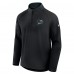 San Jose Sharks Fanatics Black Authentic Pro Rink Training Quarter-Zip Pullover