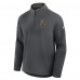 Vegas Golden Knights Fanatics Gray Authentic Pro Rink Training Quarter-Zip Pullover