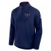 Washington Capitals Fanatics Navy Authentic Pro Rink Training Quarter-Zip Pullover