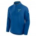 St. Louis Blues Fanatics Blue Authentic Pro Rink Training Quarter-Zip Pullover