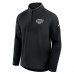 Los Angeles Kings Fanatics Black Authentic Pro Rink Training Quarter-Zip Pullover