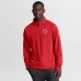 New Jersey Devils Fanatics Red Authentic Pro Rink Training Quarter-Zip Pullover