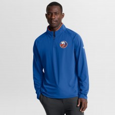 New York Islanders Fanatics Royal Authentic Pro Rink Training Quarter-Zip Pullover