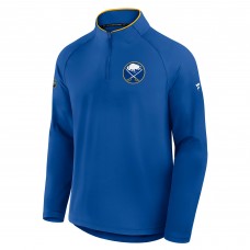 Buffalo Sabres Fanatics Royal Authentic Pro Rink Training Quarter-Zip Pullover
