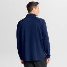 New York Rangers Fanatics Navy Authentic Pro Rink Training Quarter-Zip Pullover New York Rangers Fanatics Navy Authentic Pro Rink Training Quarter-Zip Pullover