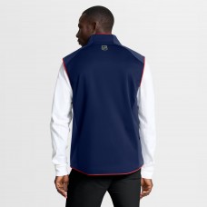New York Rangers Fanatics Navy Authentic Pro Rink Full-Zip Vest New York Rangers Fanatics Navy Authentic Pro Rink Full-Zip Vest