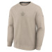 Toronto Maple Leafs Fanatics Tan Authentic Pro Road Tri-Blend Sweatshirt