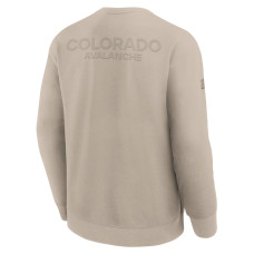 Кофта Colorado Avalanche Fanatics Tan Authentic Pro Road Tri-Blend