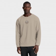 Buffalo Sabres Fanatics Tan Authentic Pro Road Tri-Blend Sweatshirt